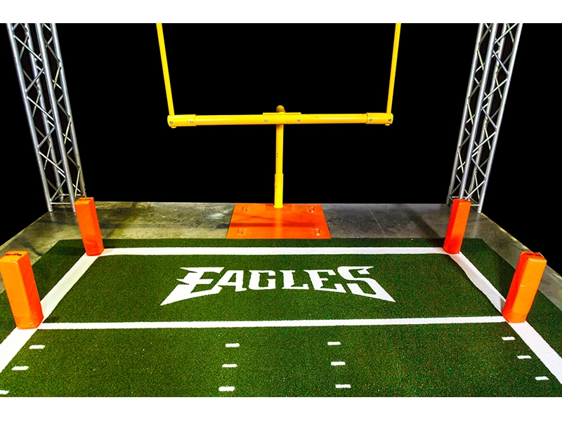 Branded Eagles End Zone