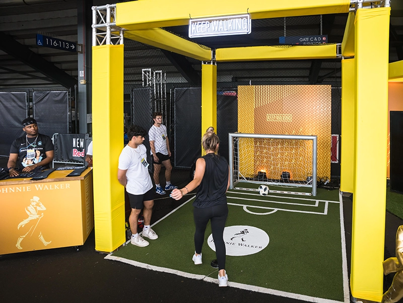 Kick Point Soccer Activation
