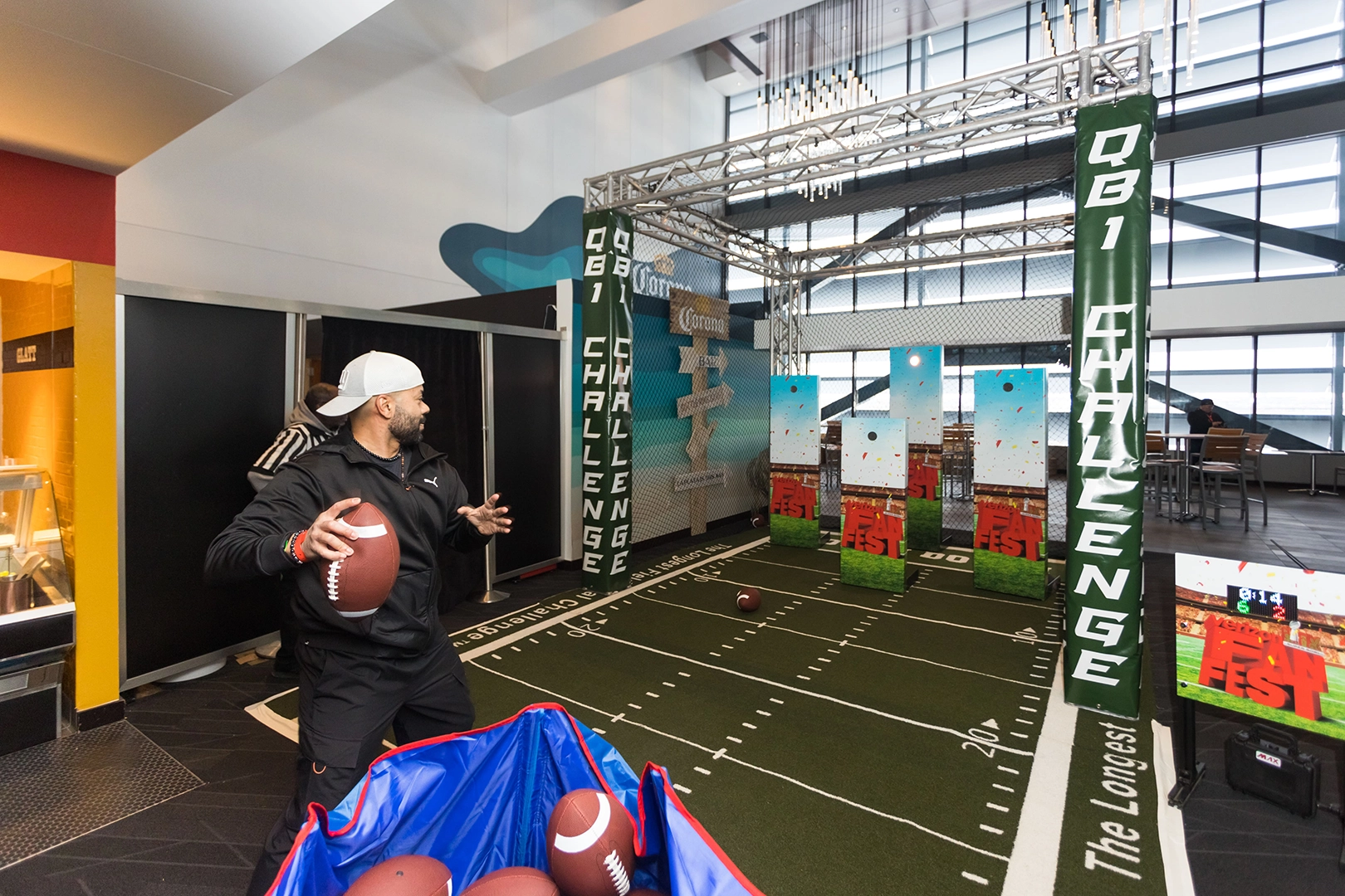Qb1 Challenge Brand Activation