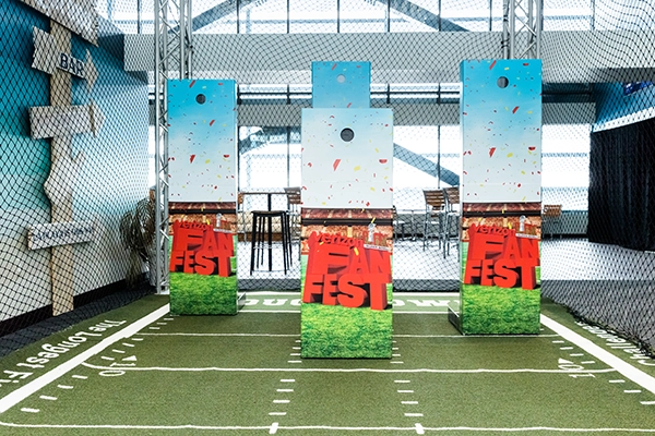 Qb1 Challenge Branded Activation