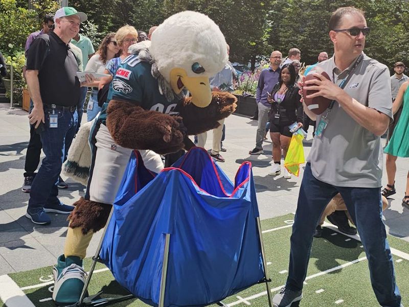 Qb1 Challenge Rental Mascot