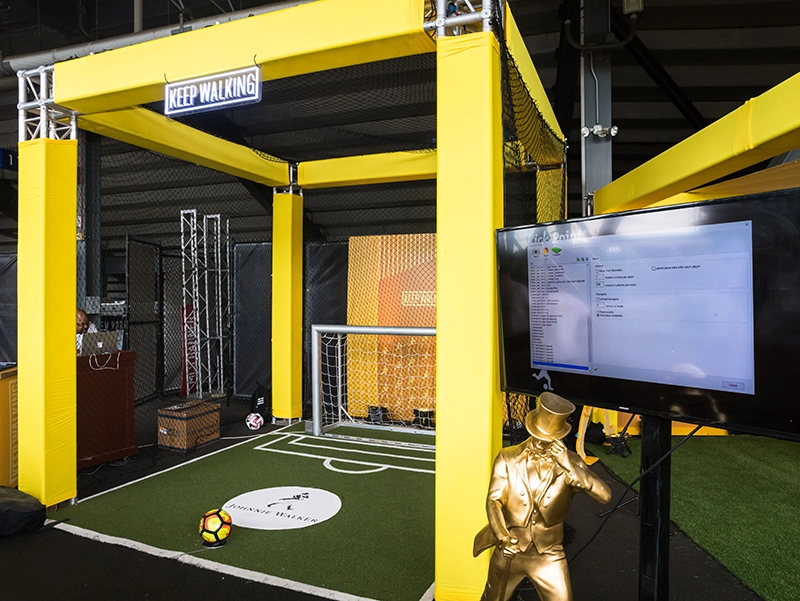 Soccer Brand Activation Goal
